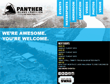 Tablet Screenshot of pantherislandpavilion.com